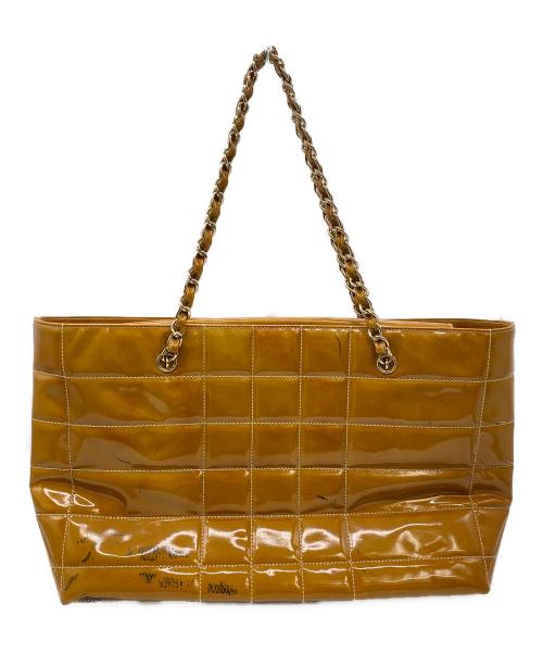 CHANEL（シャネル）CHANEL (シャネル) チェーンショルダーバッグ キャメルの古着・服飾アイテム