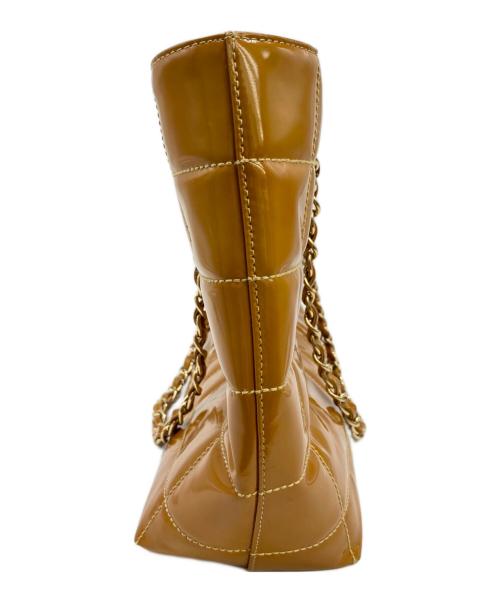 CHANEL（シャネル）CHANEL (シャネル) チェーンショルダーバッグ キャメルの古着・服飾アイテム