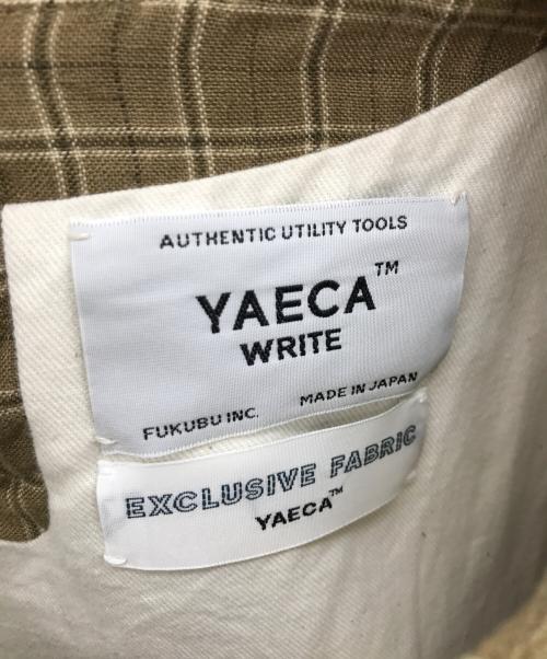 YAECA WRITE（ヤエカ ライト）YAECA WRITE (ヤエカ ライト) Aラインドレスワンピース ブラウン サイズ:M 未使用品の古着・服飾アイテム