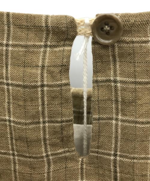 YAECA WRITE（ヤエカ ライト）YAECA WRITE (ヤエカ ライト) Aラインドレスワンピース ブラウン サイズ:M 未使用品の古着・服飾アイテム