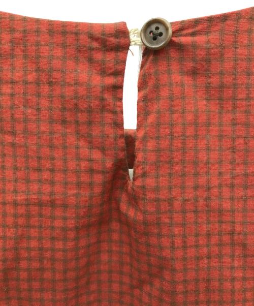 YAECA WRITE（ヤエカ ライト）YAECA WRITE (ヤエカ ライト) Aラインワンピース レッド サイズ:M 未使用品の古着・服飾アイテム