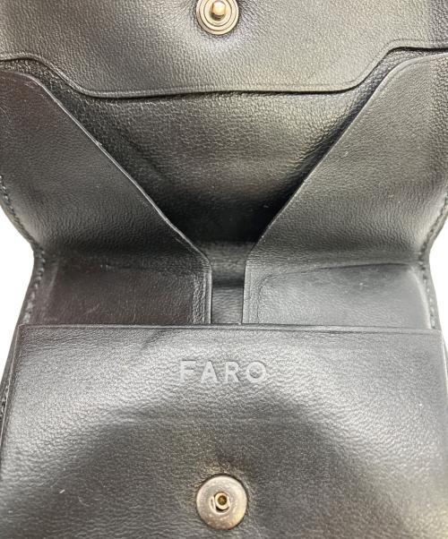 FARO（ファーロ）FARO (ファーロ) コンパクトウォレット2 ブラックの古着・服飾アイテム