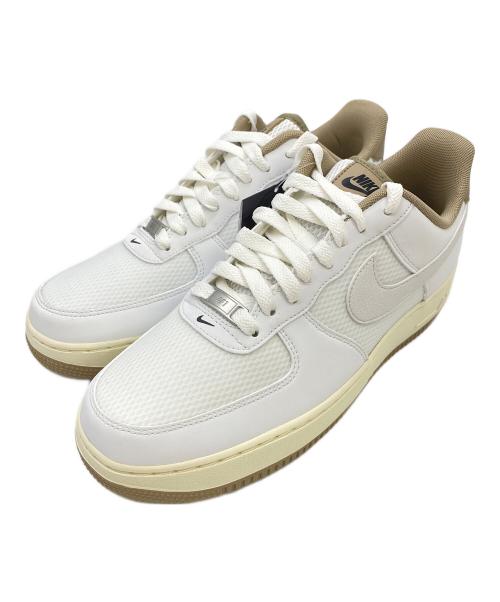NIKE（ナイキ）NIKE (ナイキ) Air Force 1 '07 LV8 ホワイト×ベージュ サイズ:cm 27 未使用品の古着・服飾アイテム