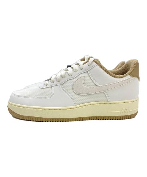 NIKE（ナイキ）NIKE (ナイキ) Air Force 1 '07 LV8 ホワイト×ベージュ サイズ:cm 27 未使用品の古着・服飾アイテム