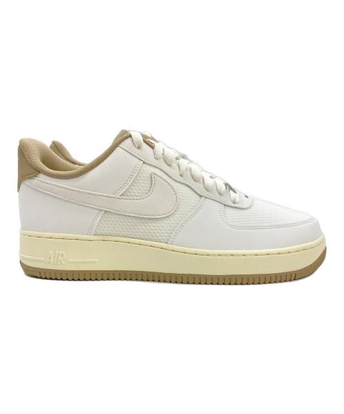 NIKE（ナイキ）NIKE (ナイキ) Air Force 1 '07 LV8 ホワイト×ベージュ サイズ:cm 27 未使用品の古着・服飾アイテム