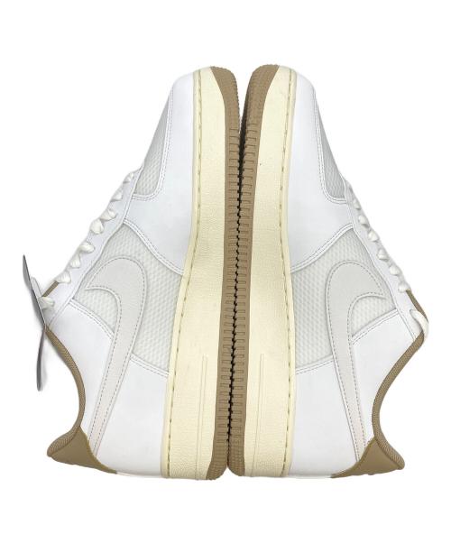 NIKE（ナイキ）NIKE (ナイキ) Air Force 1 '07 LV8 ホワイト×ベージュ サイズ:cm 27 未使用品の古着・服飾アイテム