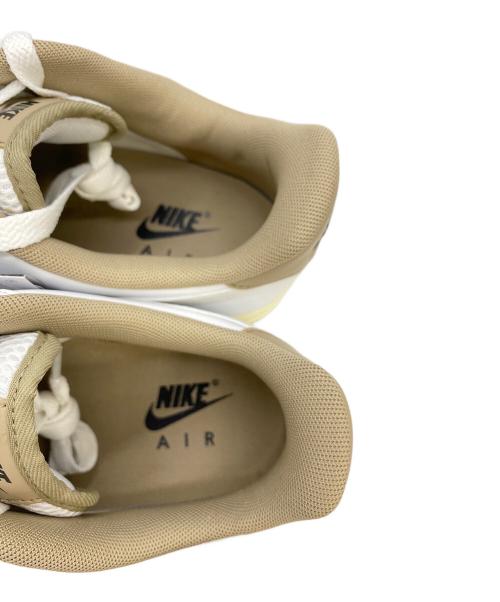 NIKE（ナイキ）NIKE (ナイキ) Air Force 1 '07 LV8 ホワイト×ベージュ サイズ:cm 27 未使用品の古着・服飾アイテム