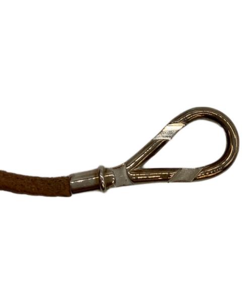 HERMES（エルメス）HERMES (エルメス) レザーチョーカー ブラウンの古着・服飾アイテム