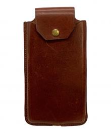 Vivienne Westwood（ヴィヴィアンウエストウッド）の古着「ORB CLIPS スマートフォンケース」｜ブラウン