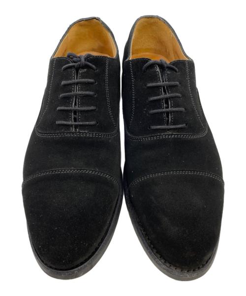 berwick（バーウィック）berwick (バーウィック) スウェードシューズ ブラック サイズ:UK 6の古着・服飾アイテム