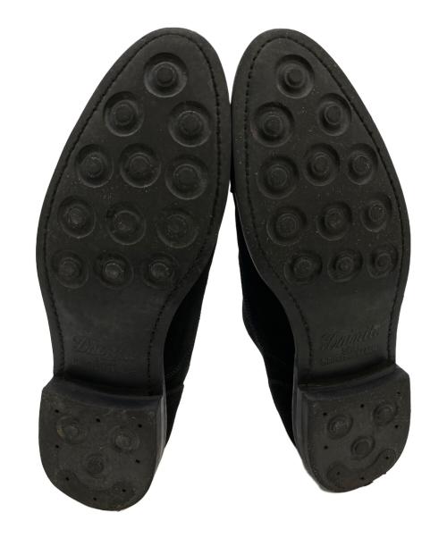 berwick（バーウィック）berwick (バーウィック) スウェードシューズ ブラック サイズ:UK 6の古着・服飾アイテム