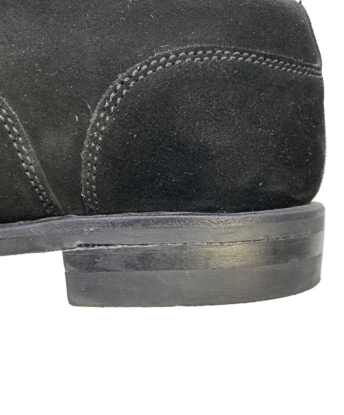 berwick（バーウィック）berwick (バーウィック) スウェードシューズ ブラック サイズ:UK 6の古着・服飾アイテム