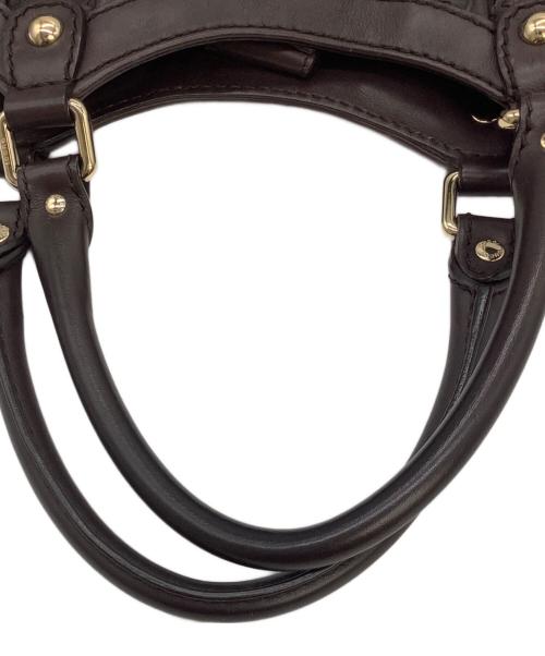GUCCI（グッチ）GUCCI (グッチ) スーキーGG ハンドバッグ ブラウンの古着・服飾アイテム