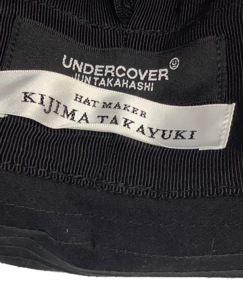 kijima takayuki（キジマタカユキ）kijima takayuki (キジマタカユキ) UNDERCOVER (アンダーカバー) ハット ブラックの古着・服飾アイテム