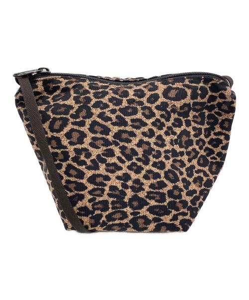 Herve Chapelier（エルベシャプリエ）Herve Chapelier (エルベシャプリエ) ナイロン舟型ショルダーバッグ ブラック×ブラウンの古着・服飾アイテム