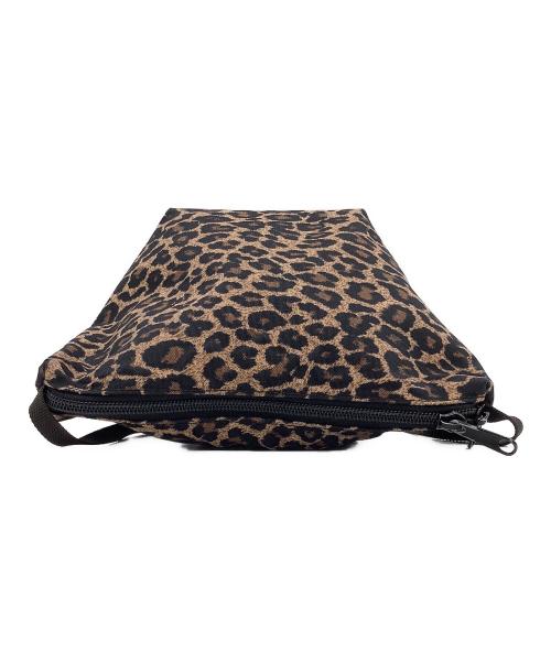 Herve Chapelier（エルベシャプリエ）Herve Chapelier (エルベシャプリエ) ナイロン舟型ショルダーバッグ ブラック×ブラウンの古着・服飾アイテム