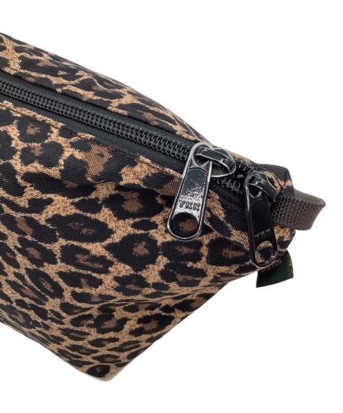 Herve Chapelier（エルベシャプリエ）Herve Chapelier (エルベシャプリエ) ナイロン舟型ショルダーバッグ ブラック×ブラウンの古着・服飾アイテム