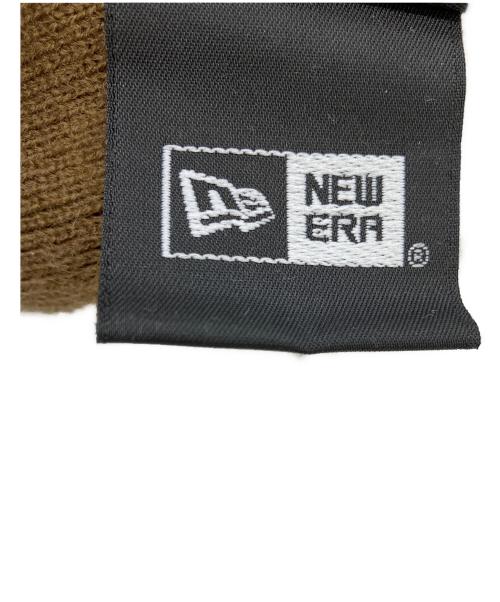 New Era（ニューエラ）New Era (ニューエラ) SUPREME (シュプリーム) ニット帽 ブラウンの古着・服飾アイテム