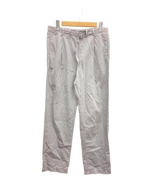 MM6 Maison Margiela（エムエムシックスメゾンマルジェラ）MM6 Maison Margiela (エムエムシックスメゾンマルジェラ) タックパンツ グレー サイズ:40の古着・服飾アイテム