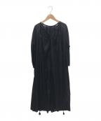 mala KALANCHOEマーラ カランコエ）の古着「長袖ワンピース」｜ブラック