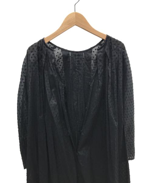 mala KALANCHOE（マーラ カランコエ）mala KALANCHOE (マーラ カランコエ) 長袖ワンピース ブラック サイズ:記載なしの古着・服飾アイテム