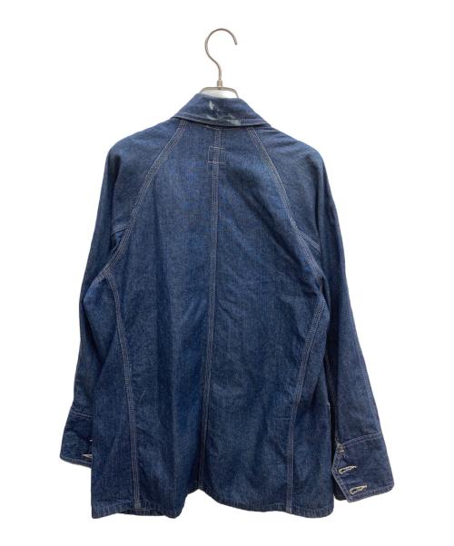 POST O'ALLS（ポストオーバーオールズ）POST O'ALLS (ポストオーバーオールズ) カバーオール インディゴ サイズ:XSの古着・服飾アイテム