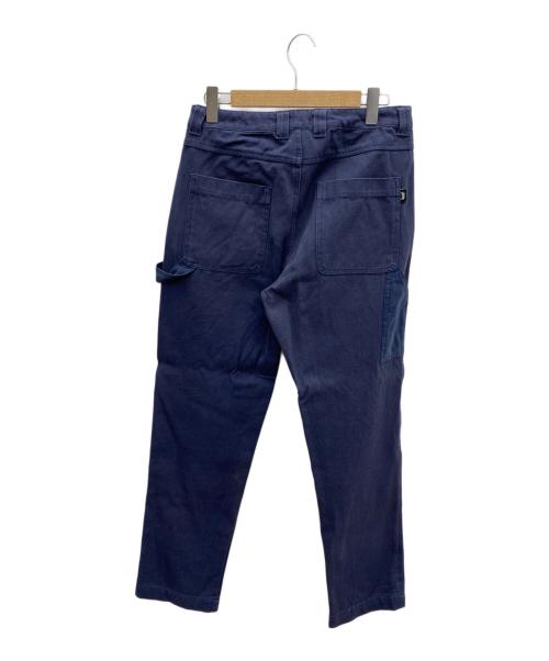stussy（ステューシー）stussy (ステューシー) ダブルニーペインターパンツ ネイビー サイズ:30の古着・服飾アイテム