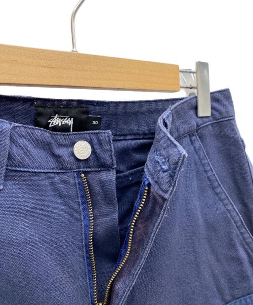 stussy（ステューシー）stussy (ステューシー) ダブルニーペインターパンツ ネイビー サイズ:30の古着・服飾アイテム