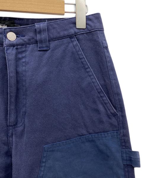 stussy（ステューシー）stussy (ステューシー) ダブルニーペインターパンツ ネイビー サイズ:30の古着・服飾アイテム