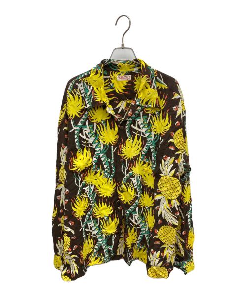 Sun Surf（サンサーフ）Sun Surf (サンサーフ) アロハシャツ ブラウン サイズ:XXLの古着・服飾アイテム