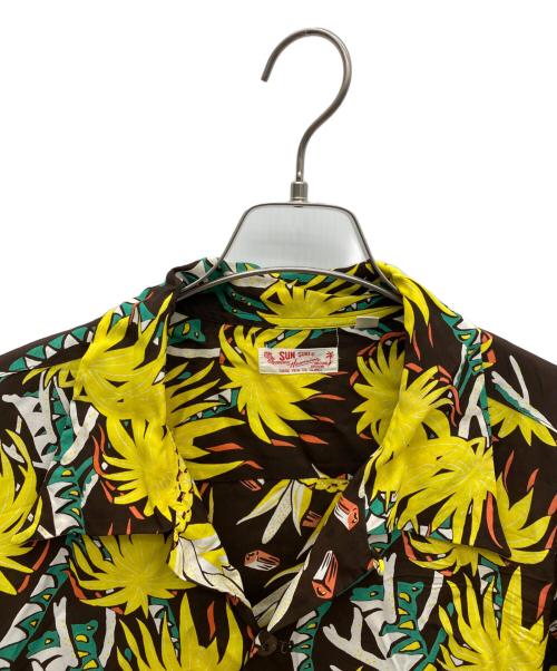 Sun Surf（サンサーフ）Sun Surf (サンサーフ) アロハシャツ ブラウン サイズ:XXLの古着・服飾アイテム