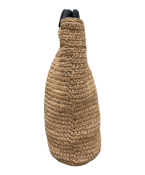 HELEN KAMINSKI（ヘレンカミンスキー）HELEN KAMINSKI (ヘレンカミンスキー) ラフィアトートバッグ ベージュの古着・服飾アイテム