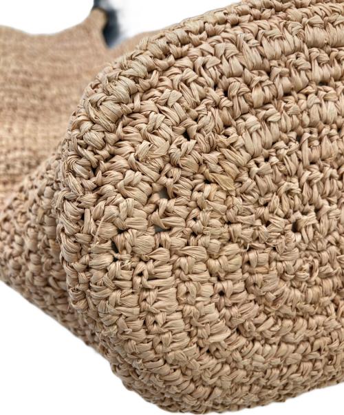 HELEN KAMINSKI（ヘレンカミンスキー）HELEN KAMINSKI (ヘレンカミンスキー) ラフィアトートバッグ ベージュの古着・服飾アイテム