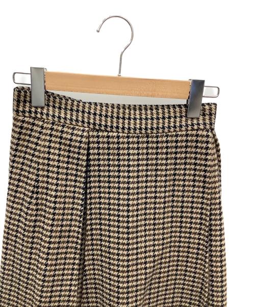 Vivienne Westwood RED LABEL（ヴィヴィアンウエストウッドレッドレーベル）Vivienne Westwood RED LABEL (ヴィヴィアンウエストウッドレッドレーベル) 千鳥格子柄キュロット ブラウン サイズ:2の古着・服飾アイテム