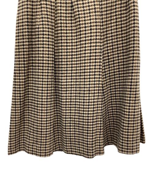 Vivienne Westwood RED LABEL（ヴィヴィアンウエストウッドレッドレーベル）Vivienne Westwood RED LABEL (ヴィヴィアンウエストウッドレッドレーベル) 千鳥格子柄キュロット ブラウン サイズ:2の古着・服飾アイテム