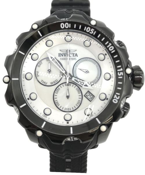 INVICTA（インビクタ）INVICTA (インビクタ) インビクタヴェノム26246クロノグラフクォーツ1000 ホワイトの古着・服飾アイテム