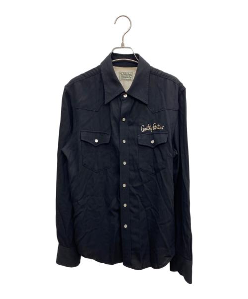 WACKO MARIA（ワコマリア）WACKO MARIA (ワコマリア) バック刺繍シャツ ブラック サイズ:Mの古着・服飾アイテム