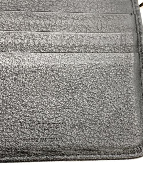 Yves Saint Laurent（イヴサンローラン）Yves Saint Laurent (イヴサンローラン) 2つ折り財布 ネイビーの古着・服飾アイテム