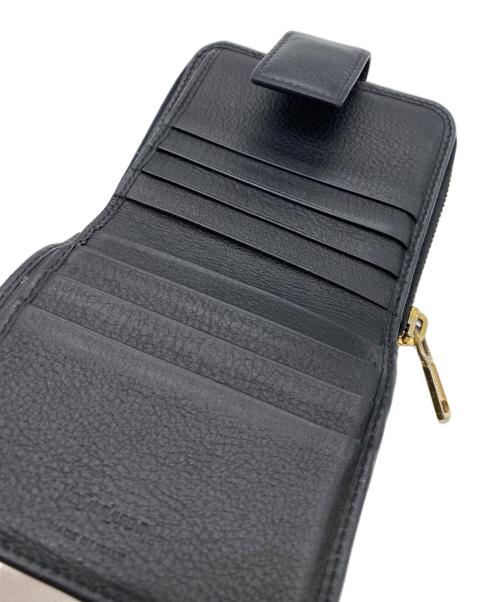 Yves Saint Laurent（イヴサンローラン）Yves Saint Laurent (イヴサンローラン) 2つ折り財布 ネイビーの古着・服飾アイテム