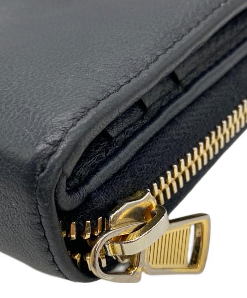 Yves Saint Laurent（イヴサンローラン）Yves Saint Laurent (イヴサンローラン) 2つ折り財布 ネイビーの古着・服飾アイテム