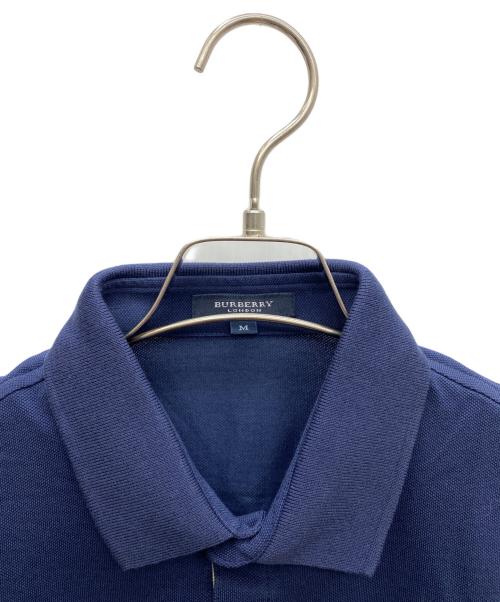BURBERRY LONDON（バーバリーロンドン）BURBERRY LONDON (バーバリーロンドン) ポロシャツ ネイビー サイズ:M 未使用品の古着・服飾アイテム