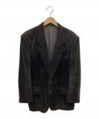 COMME des GARCONS HOMMEコムデギャルソン オム）の古着「コーデュロイテーラードジャケット」｜ブラウン
