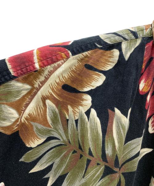 CHAPS RALPH LAUREN（チャップス ラルフローレン）CHAPS RALPH LAUREN (チャップス ラルフローレン) アロハシャツ ブラック×レッド サイズ:Ｌの古着・服飾アイテム