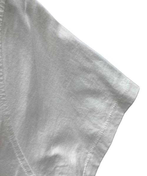 A.P.C.（アーペーセー）A.P.C. (アーペーセー) 刺繍ロゴTシャツ ホワイト サイズ:Mの古着・服飾アイテム