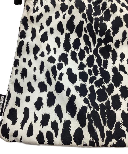 PORTER（ポーター）PORTER (ポーター) WACKO MARIA (ワコマリア) レオパードショルダーポーチ ホワイト×ブラックの古着・服飾アイテム