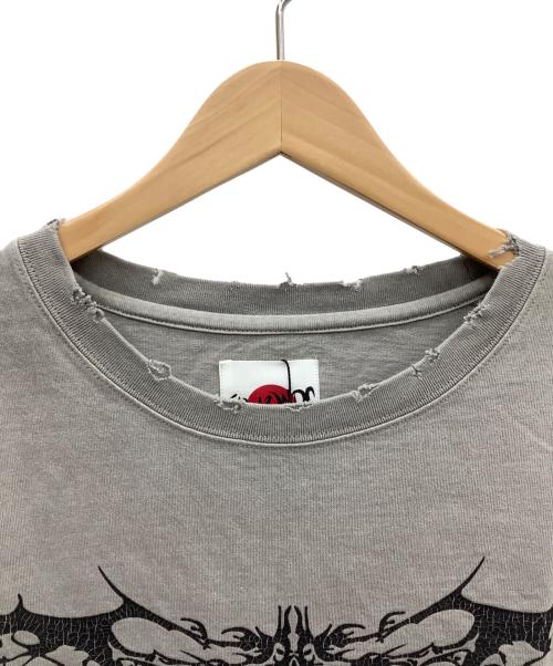 FR(13)NDS（フレンズ）FR(13)NDS (フレンズ) Tribal LS TEE グレー サイズ:F 未使用品の古着・服飾アイテム