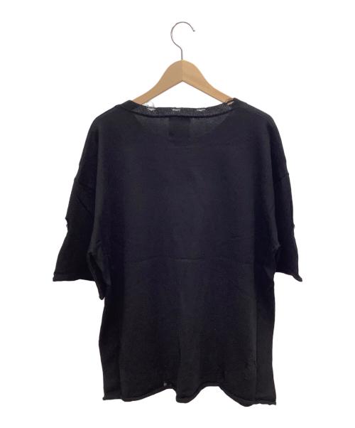 FR(13)NDS（フレンズ）FR(13)NDS (フレンズ) Graphic Knit TEE ブラック サイズ:F 未使用品の古着・服飾アイテム