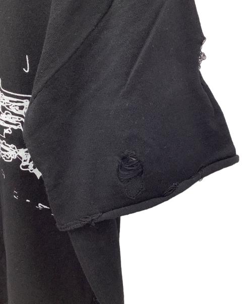 FR(13)NDS（フレンズ）FR(13)NDS (フレンズ) Graphic Knit TEE ブラック サイズ:F 未使用品の古着・服飾アイテム