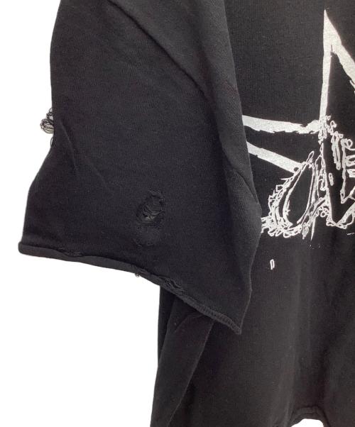 FR(13)NDS（フレンズ）FR(13)NDS (フレンズ) Graphic Knit TEE ブラック サイズ:F 未使用品の古着・服飾アイテム