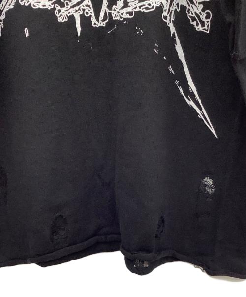 FR(13)NDS（フレンズ）FR(13)NDS (フレンズ) Graphic Knit TEE ブラック サイズ:F 未使用品の古着・服飾アイテム